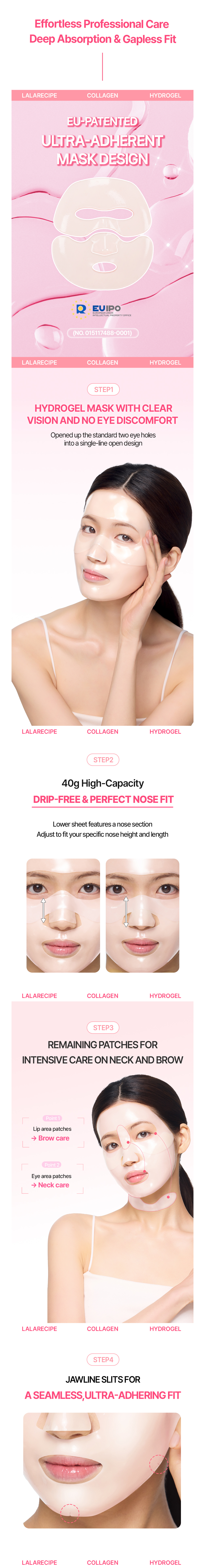 Collagen Melting Gel Mask Set of 4