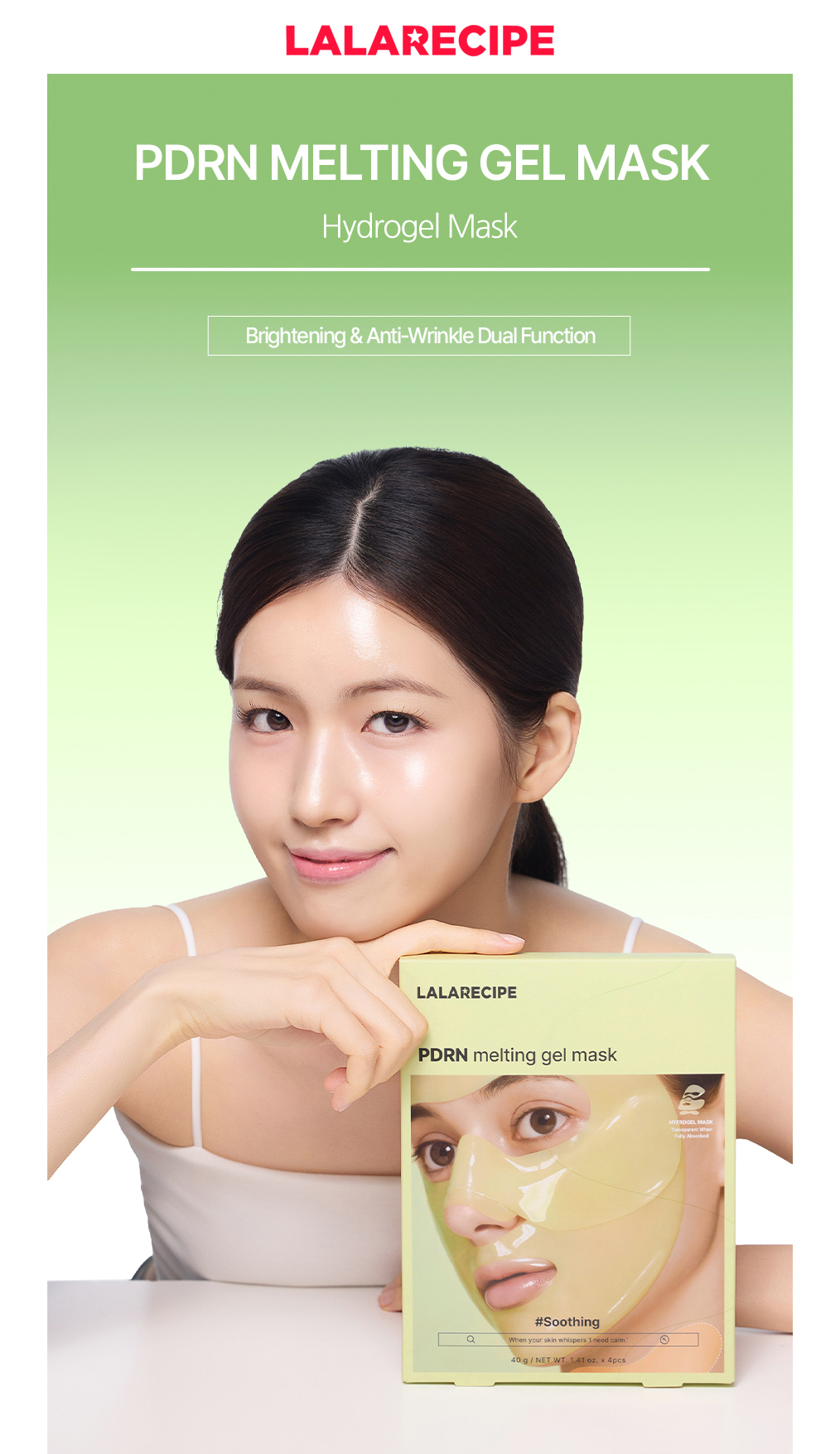 PDRN Melting Gel Mask Set of 4