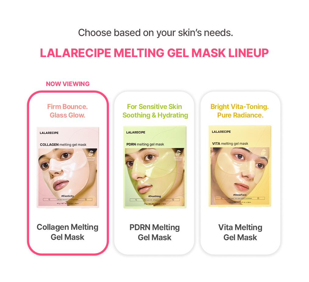 Collagen Melting Gel Mask Set of 4