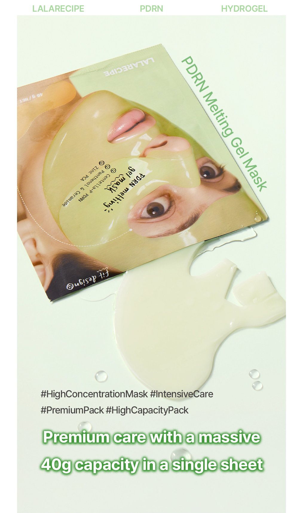 PDRN Melting Gel Mask Set of 4