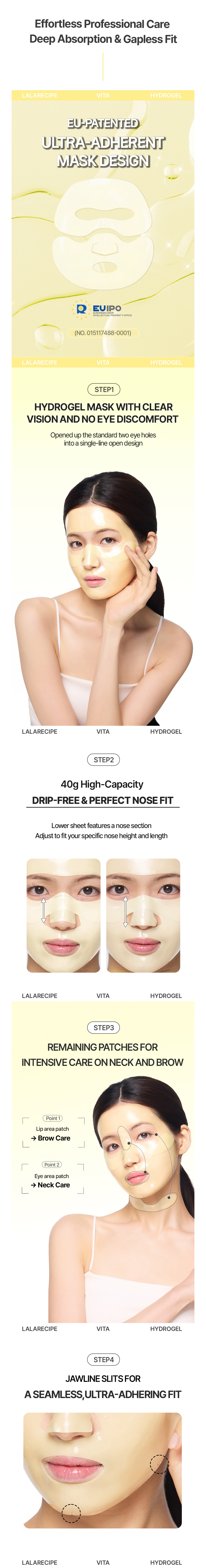 Vita Melting Gel Mask Set of 4