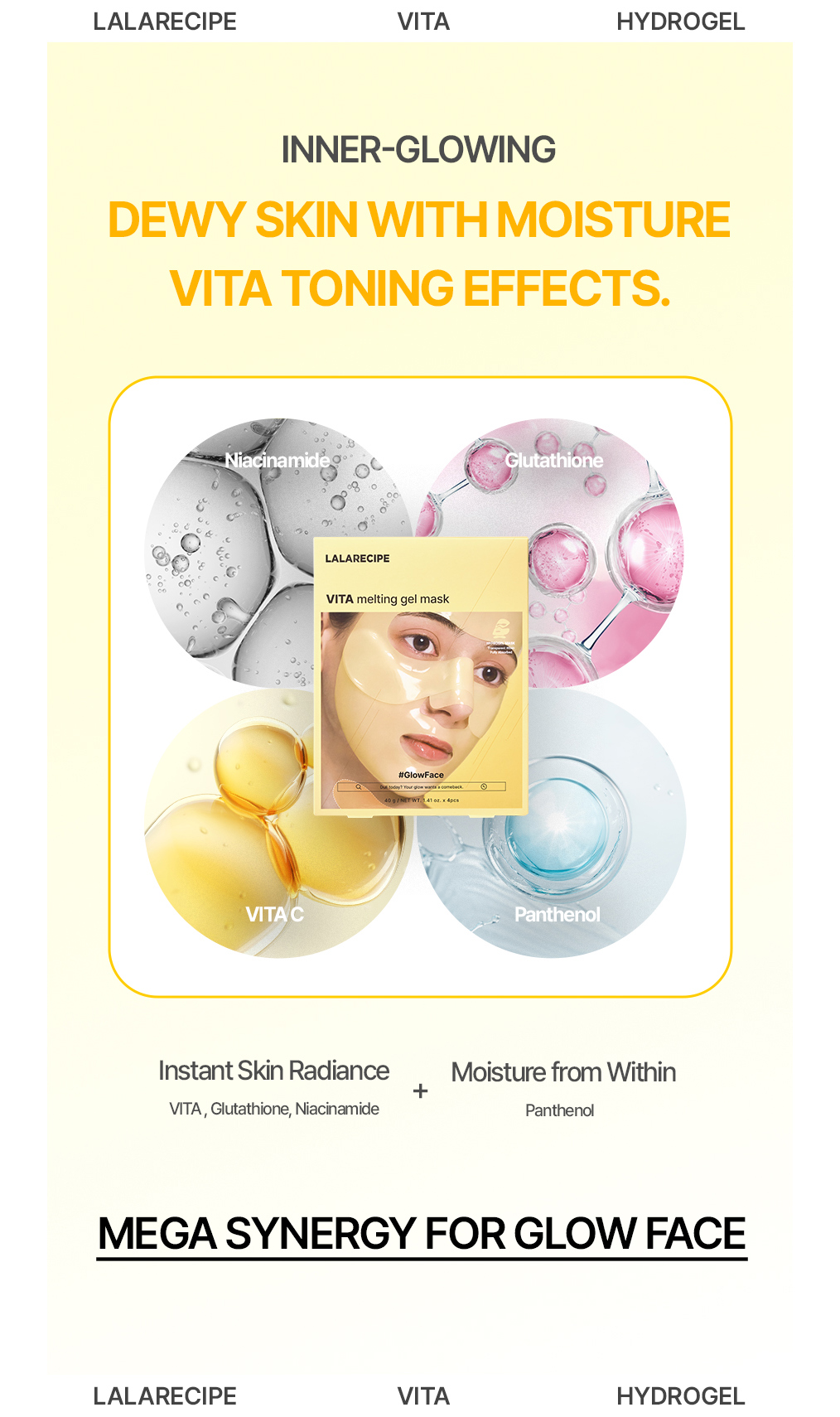 Vita Melting Gel Mask Set of 4