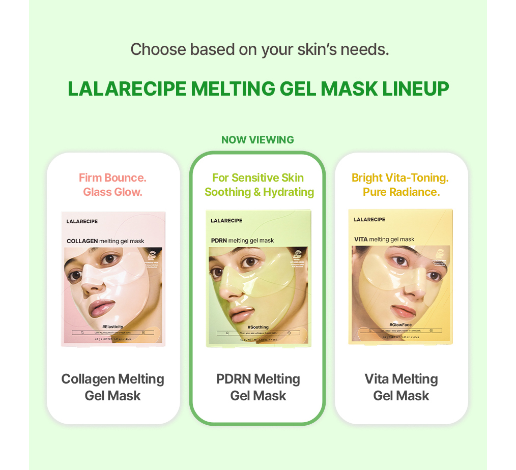 PDRN Melting Gel Mask Set of 4