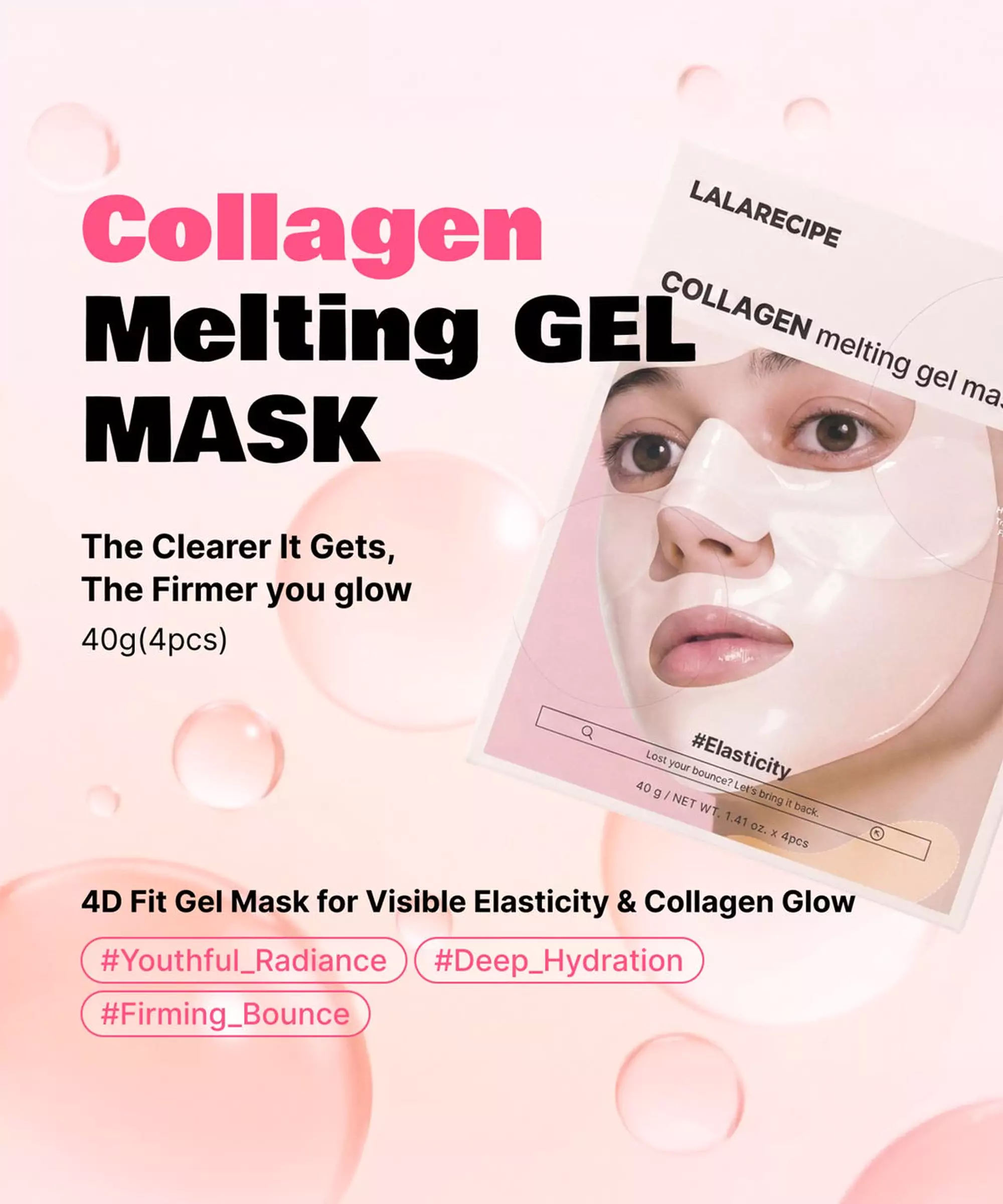 Collagen Melting Gel Mask included in the trio