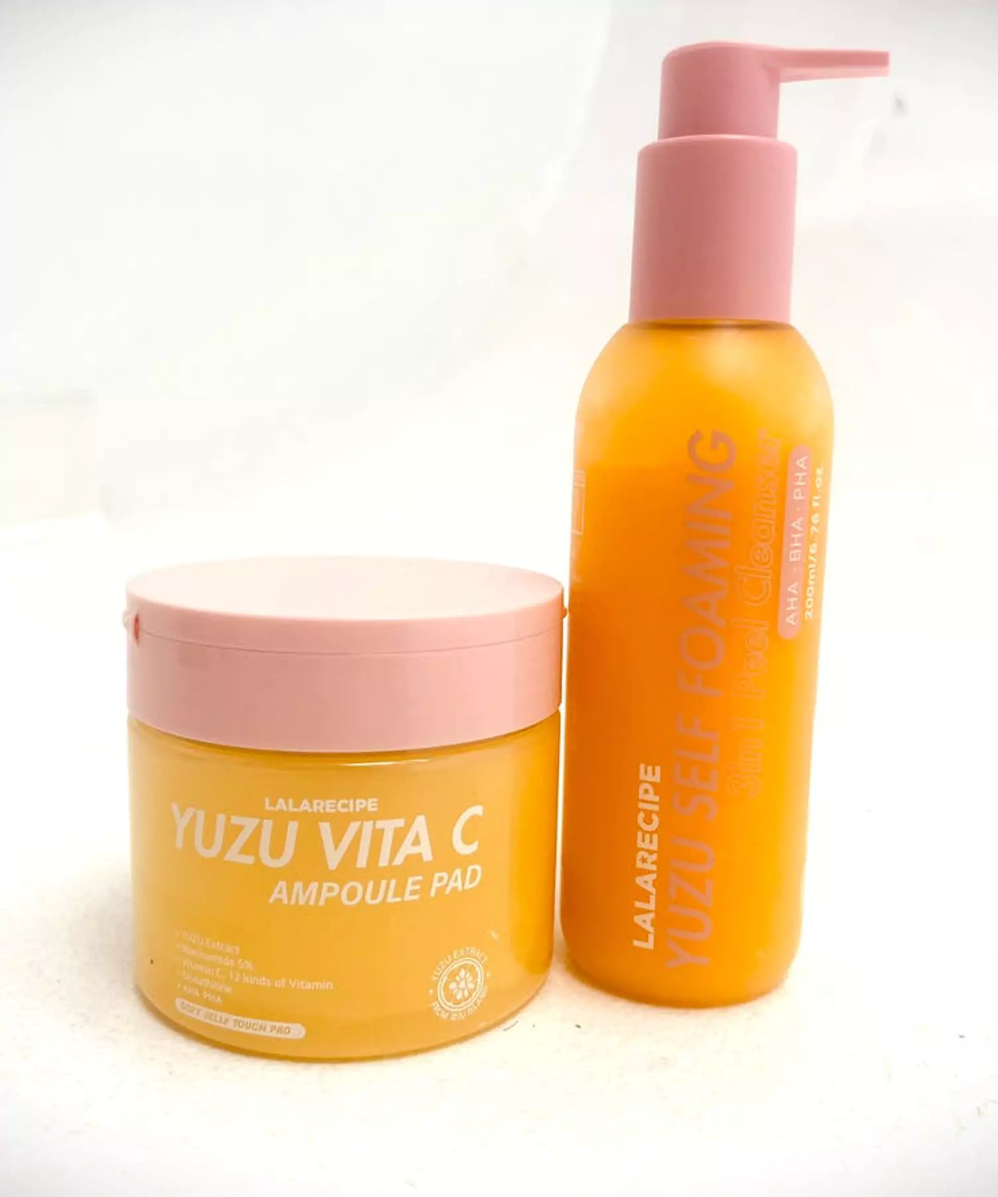 Yuzu Vita C cleanser included in the duo