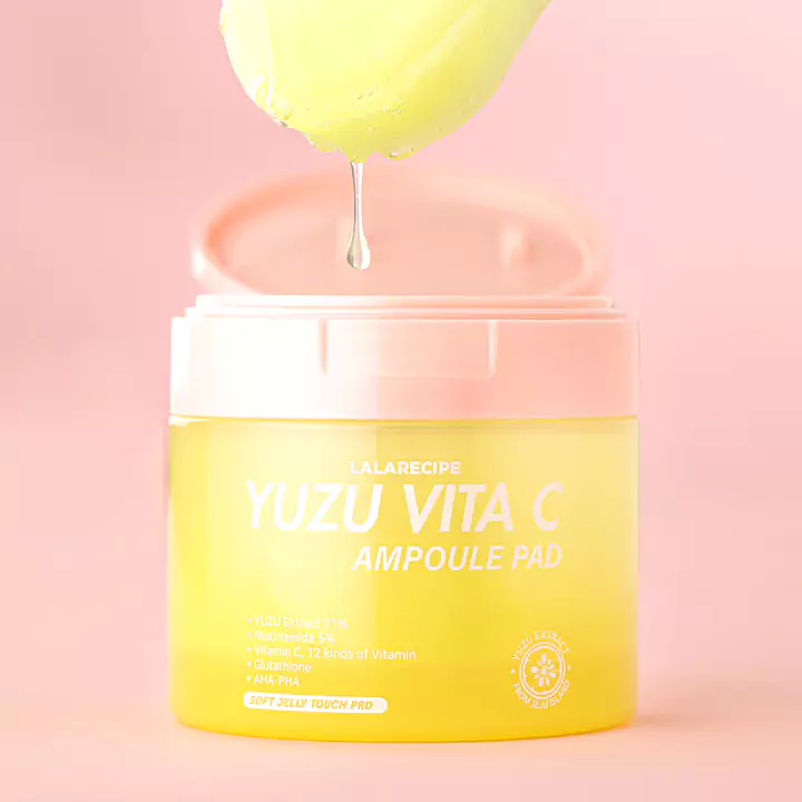 Yuzu Vita C Ampoule Soft Jelly Touch Pads 80 Pads - Master