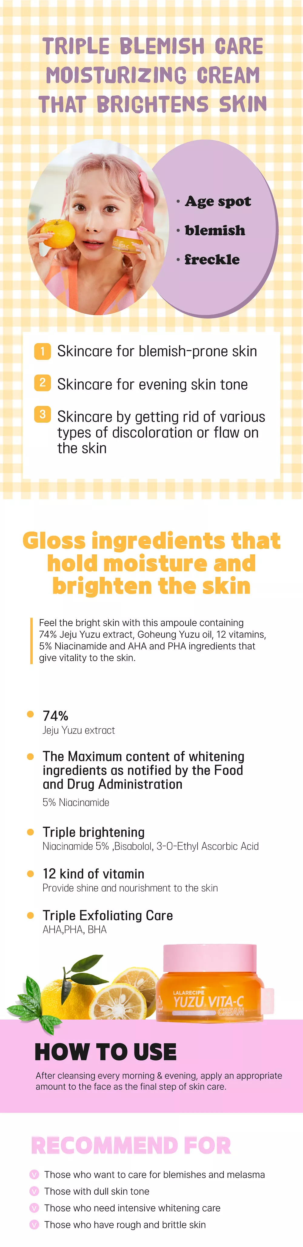 Yuzu Vita C Face Cream 50mL product detail 4