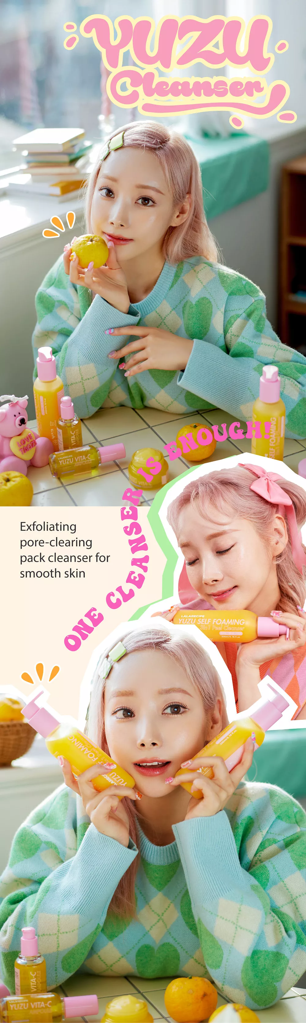 Yuzu Vita C 3-in-1 Foaming Cleanser product detail 1