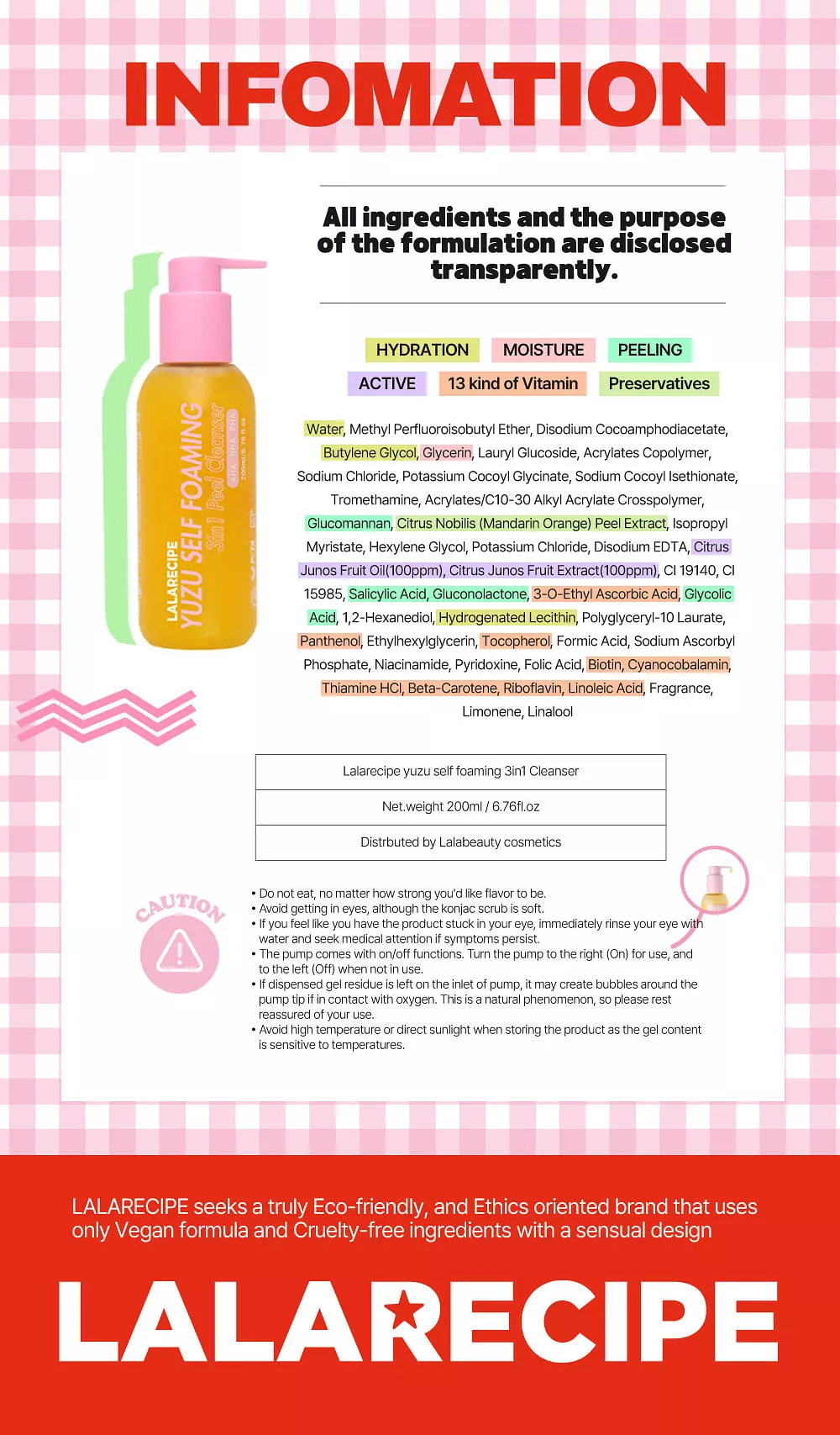Yuzu Vita C 3-in-1 Foaming Cleanser product detail 6