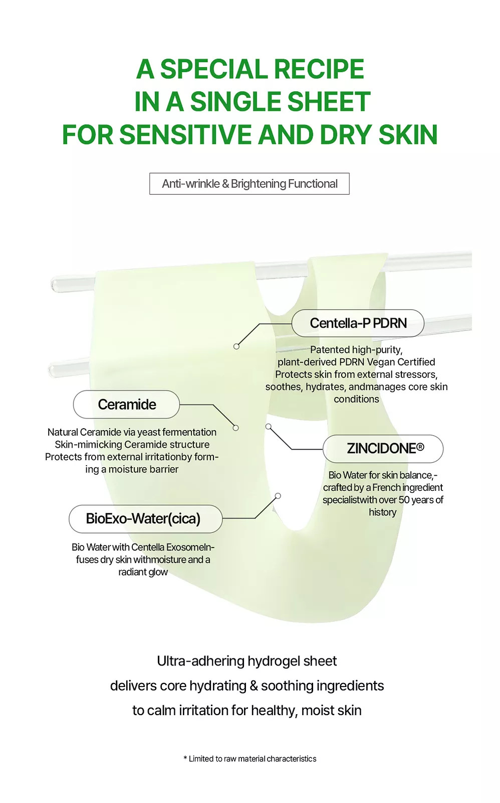 PDRN Melting Gel Mask application detail